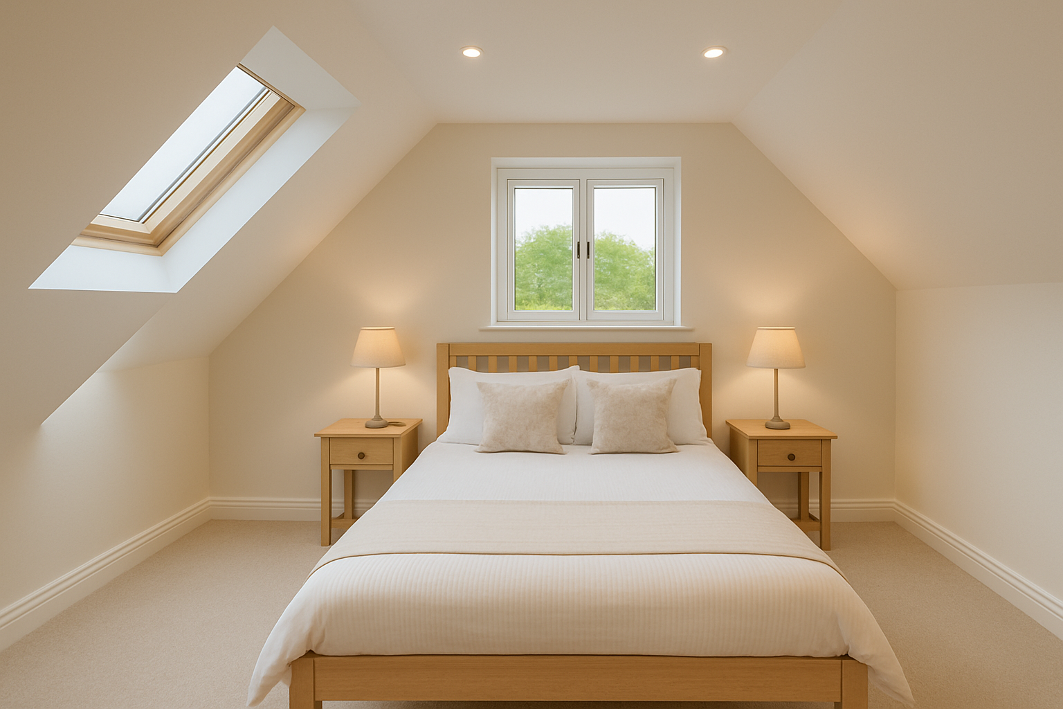 Guest Bedroom Loft Conversion in Billinge