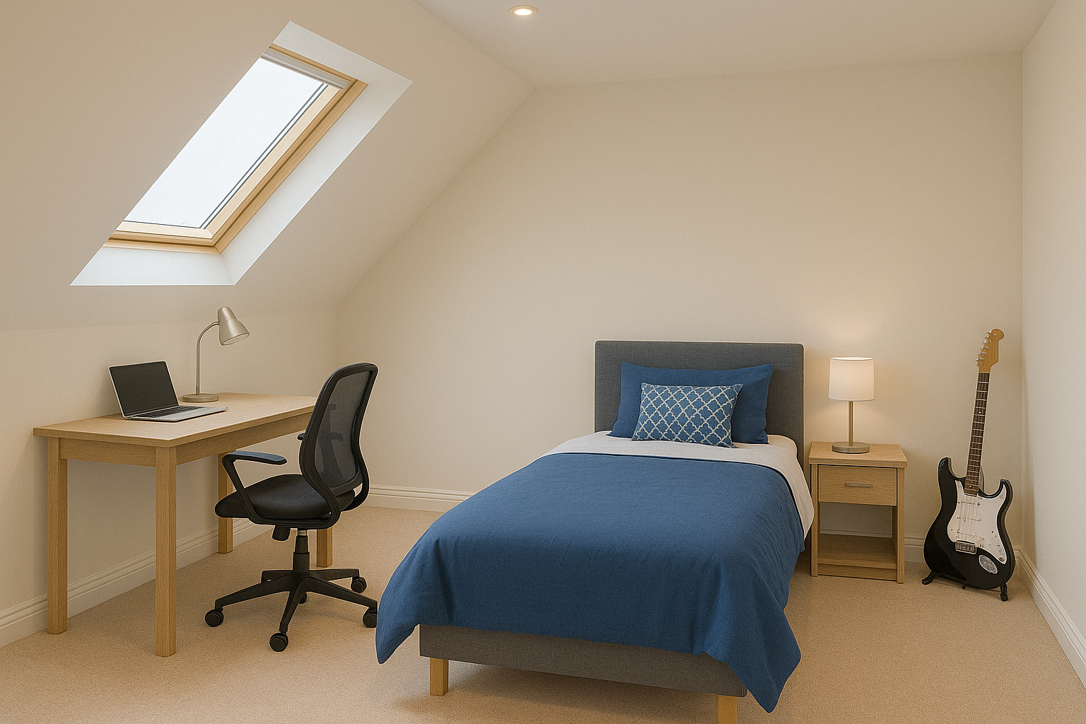 Teenage Retreat Loft Conversion in Billinge