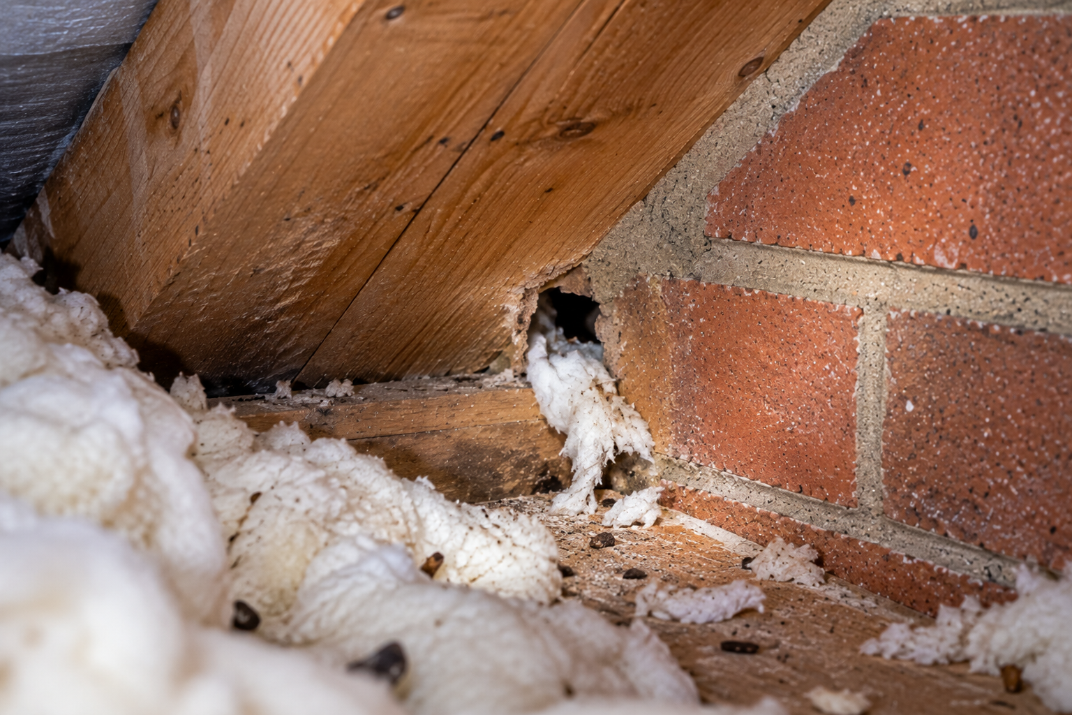 Loft in Runcorn cleared and decontaminated after rats got in through the walls